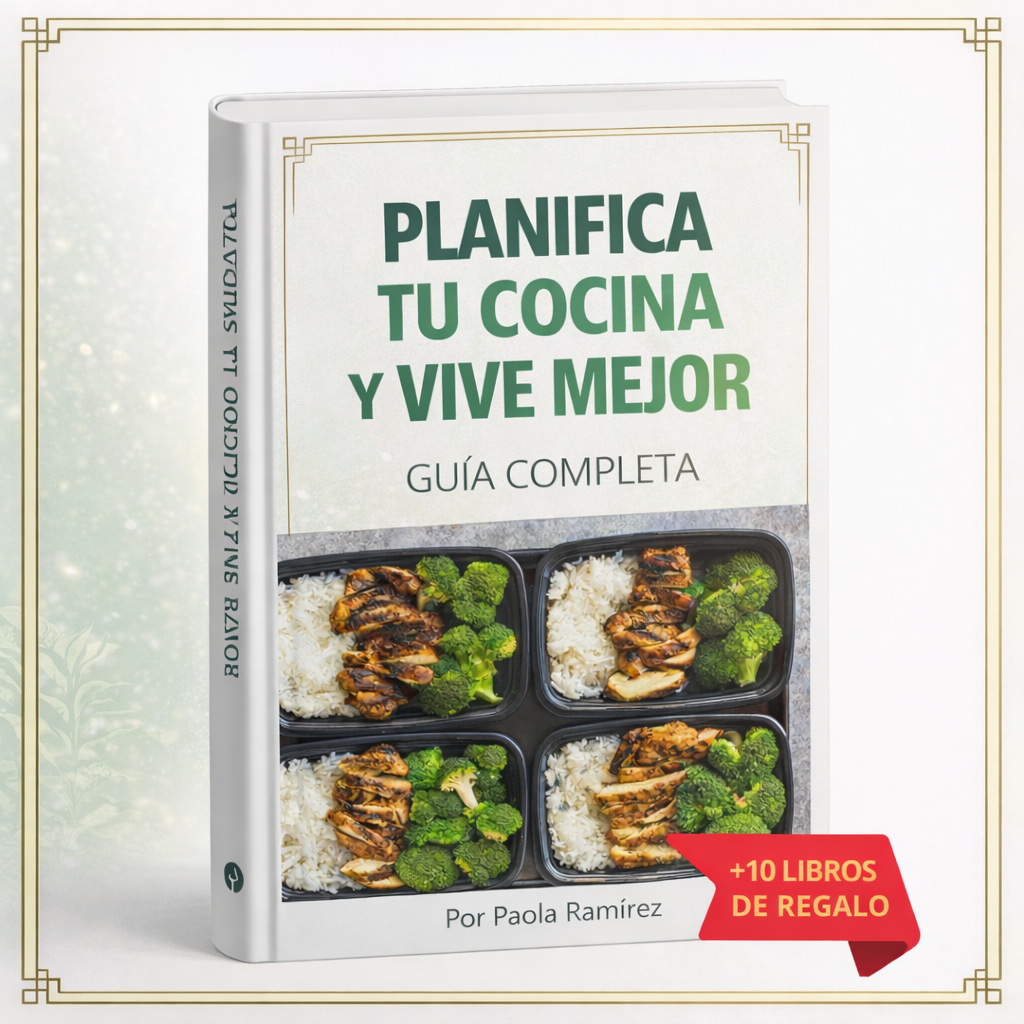 Guía Meal Prep: Cocina Tu Semana en 2 Horas + 10 BONOS