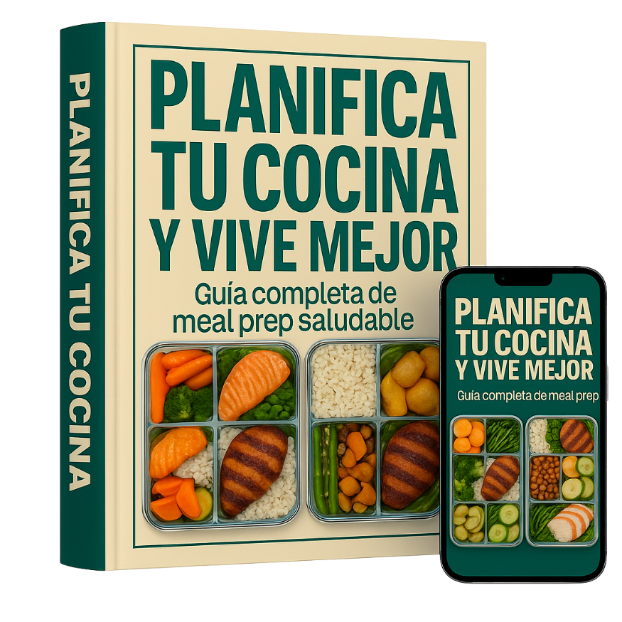 Guía Meal Prep: Cocina Tu Semana en 2 Horas + 10 BONOS