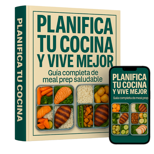 Guía Meal Prep: Cocina Tu Semana en 2 Horas + 10 BONOS