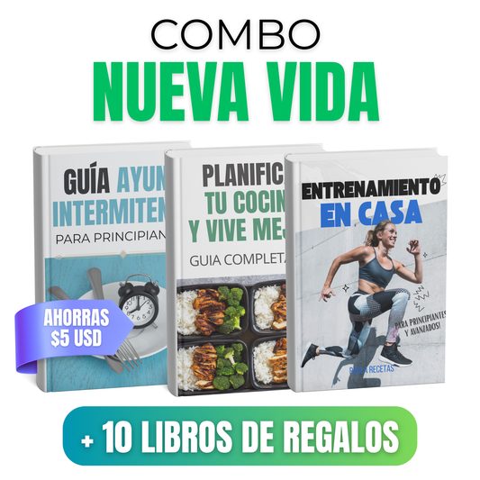 Combo NUEVA VIDA + 10 REGALOS